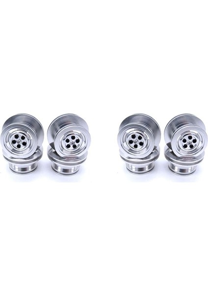 20pcs RC Araç Metal Tekerlek Hub Tekerlekleri 1/12 MN D90 D91 D96 D99S Model Araba Yedek Parçaları Aksesuarları (Yurt Dışından)
