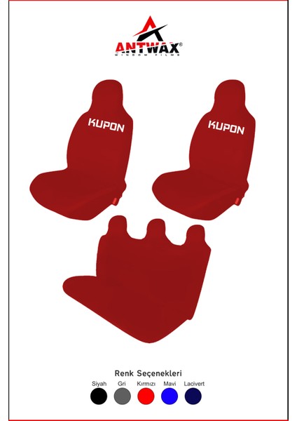 Kupon Yazılı Pro Oto Koltuk Kılıfı - Universal Araca Özel Oto Koltuk Kılıfı Pro modelleri