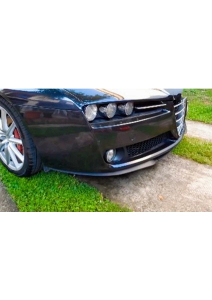 Alfa Romeo 159 Uyumlu Evrensel Universal 3 Parça Cupra Kupra Ön Ek Tampon Dili Lip Esnek Karlık indirimleri