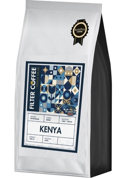 Filtre Kenya Single Orjin Kahve Çekirdeği 500GR (Aa) fiyatları