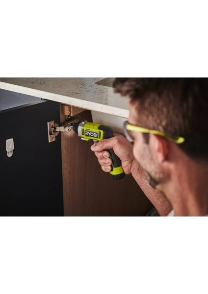 Ryobı RSD4-120TA2 Akülü Tornavida Köşe + Ofset Başlık Seti 4V