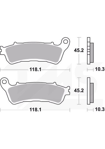Honda GL1800 Goldwing (2018-2024) Sinterli Ön Fren Balatası fırsatları