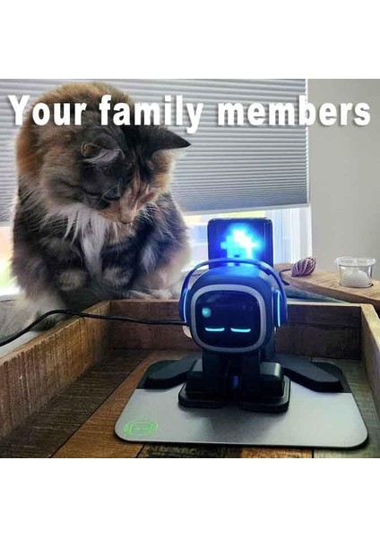 Chatpal Pro | Chatgpt Destekli Yapay Zeka Masa Robotu | Sesli Komut & Kişilikli Etkileşimli Robot Arkadaşı