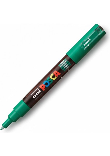 Uniball Posca 0.7 Su Bazlı Boyama Markörü Yeşil - (Uni-Pc-1m ) (N)