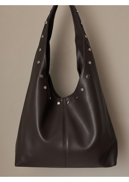 Zımbalı Omuz Çantası