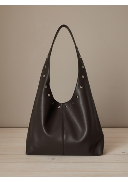 Zımbalı Omuz Çantası modelleri