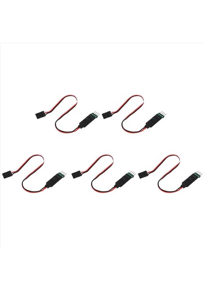 LED lamba Işık Kontrol Anahtarı Panel Sistemi 1/10 1/8 RC HSP TRAXXAS Tamiya CC01 4WD Eksenel SCX10 5 PCS (Yurt Dışından)