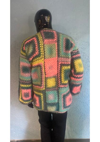 Mohair El Örgüsü Hırka modelleri