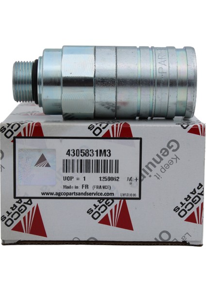 Massey Ferguson 4305831M3 Hidrolik Damper Adaptörü (Spool Valf) – Orijinal Agco Ürün – Mf fırsatları