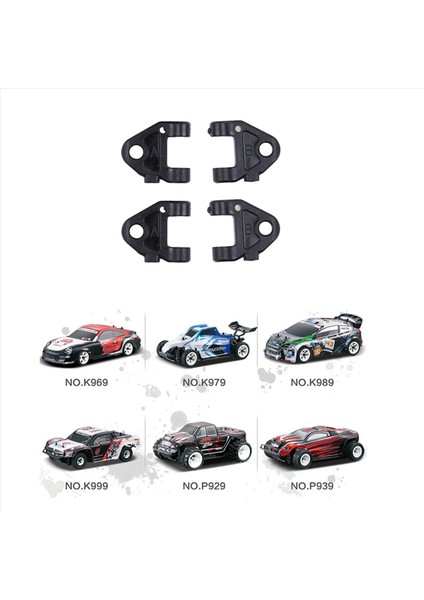 16pcs K989-42 WLTOYS için Alt Salıncak Kol K969 K979 K989 K999 P929 P939 1/28 RC Araba Yedek Parçaları (Yurt Dışından)