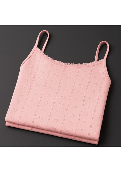 Kadın %100 Pamuklu Jakarlı Yumuşak Kumaş Pudra Ip Askılı 2'li Atlet Wİ3K13LK4E fiyatları