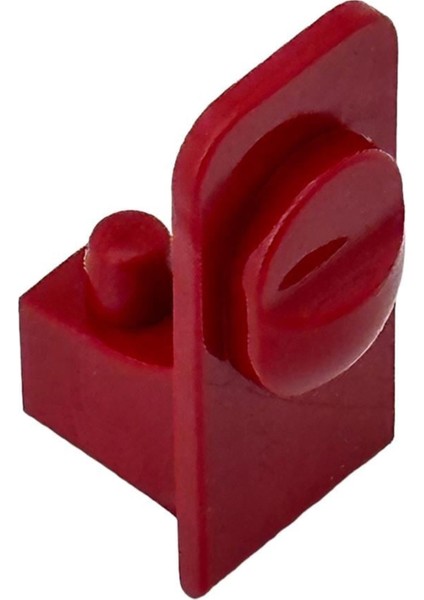 Fakir Uyumlu Darky - Starky Süpürge Boru Kilidi Tırnağı Kırmızı