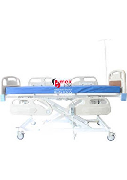 3 Motorlu Full ABS Hasta Karyolası Visco Yatak ve Havalı Yatak Takımı 150 kg Taşıma Kapasitesi modelleri