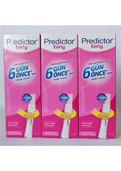 Early Gebelik Testi %99 Doğru Sonuç ile Kullanım Kolaylığı Sağlayan 1 Adet fiyatları