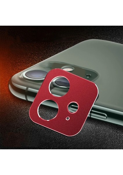iPhone 11 6.1 3D Metal Kamera Koruyucu Metal LENS-(5775) - N957J399-M60957 indirimleri