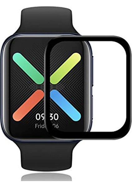 Oppo Watch 41MM 3D Full Kavisli Pmma Cam Ekran KORUYUCU-(5775) - N477J467-M98477