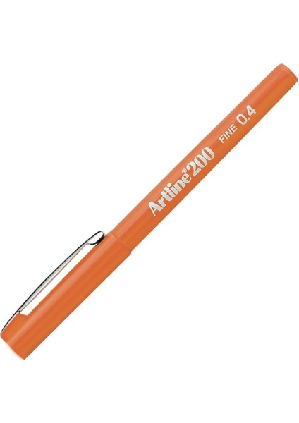 Fineliner 0.4 mm Turuncu EK-200N