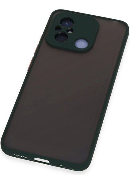 Xiaomi Redmi 12C Kılıf Montreal Silikon Kapak - YEŞIL-(5796) - N155J144-M73155 modelleri