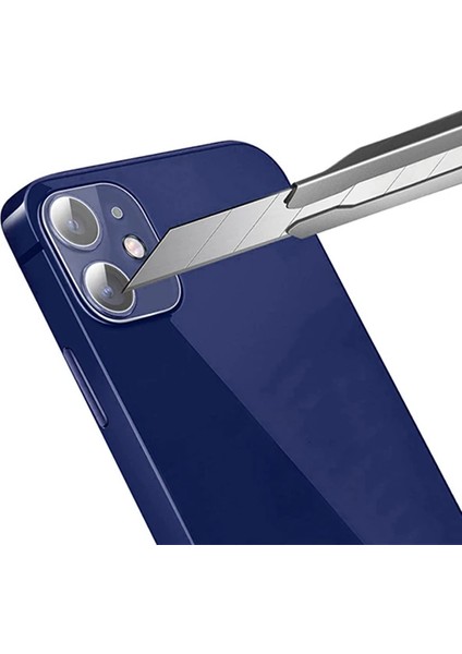 iPhone 12 6.1 Hat-Prince 9h 3D Full Tempered Cam Kamera KORUYUCU-(5775) - N616J584-M87616 modelleri