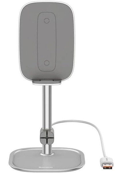 Baseus Literary 15W Kablosuz Şarj Masaüstü Telefon Tutucu Stand Wireless Şarj-(5 - N768J076-M25 fiyatları
