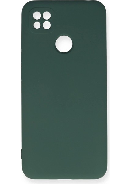 Xiaomi Redmi 9c Kılıf Nano Içi Kadife Silikon - Koyu YEŞIL-(5796) - N638J945-M19638