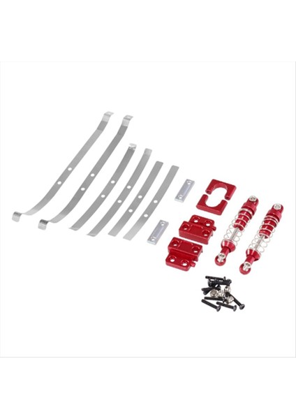 Alüminyum Alaşım Yükseltme Arka Aks Sabit Parçaları MN82 LC79 Uzaktan Kumanda Araba Yedek Parçalar Arka Şok Emici (Yurt Dışından)