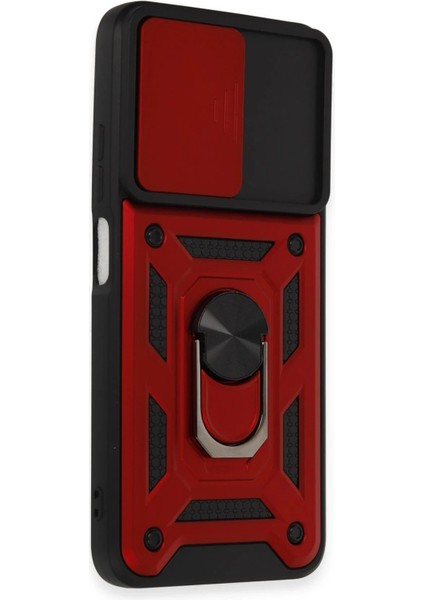 Xiaomi Redmi Note 12S Kılıf Pars Lens Yüzüklü Silikon - KIRMIZI-(5796) - N986J169-M37986 fiyatları