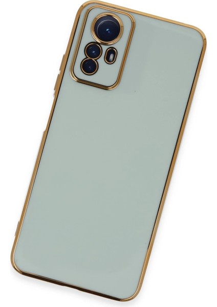 Xiaomi Redmi Note 12S Kılıf Volet Silikon - Açık YEŞIL-(5796) - N849J787-M50849 modelleri