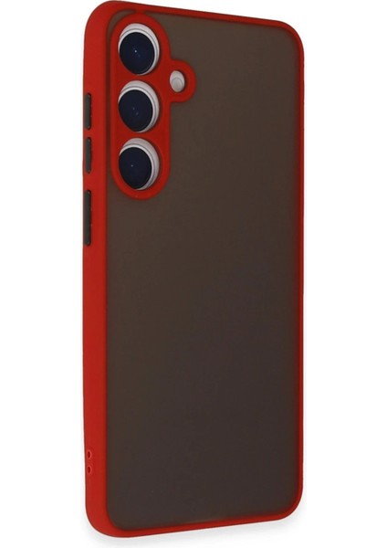Samsung Galaxy S24 Kılıf Montreal Silikon Kapak - KIRMIZI-(5796) - N341J616-M94341 fiyatları