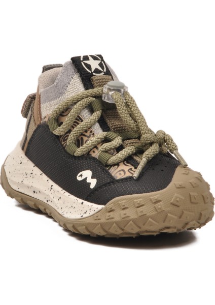 Siyah-Vizon Hafif Çocuk Spor Ayakkabı 22674 P