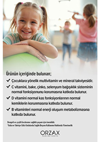 Vitamin Mineral Şurup Portakal Aromalı 150 ml Yorgunluk Azaltıcı ve Bağışıklık Destekleyici fırsatları