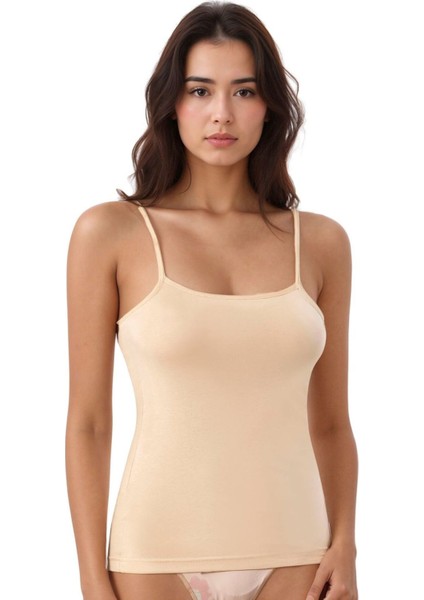 Kadın Pamuklu Likralı Ip Askılı Iz Yapmayan Penye 2'li Atlet W6K4K6T6KA fiyatları