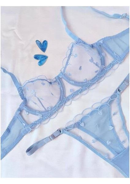 Mini Kalpli Transparan Sütyen Takımı fiyatları