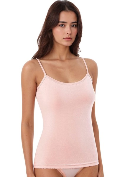 Kadın Modal Pamuklu Likralı Ekstra Biyeli Ip Askılı 2'li Atlet W6K6K0T2KA fiyatları