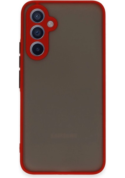 Samsung Galaxy A34 5g Kılıf Montreal Silikon Kapak - KIRMIZI-(5796) - N675J261-M95675