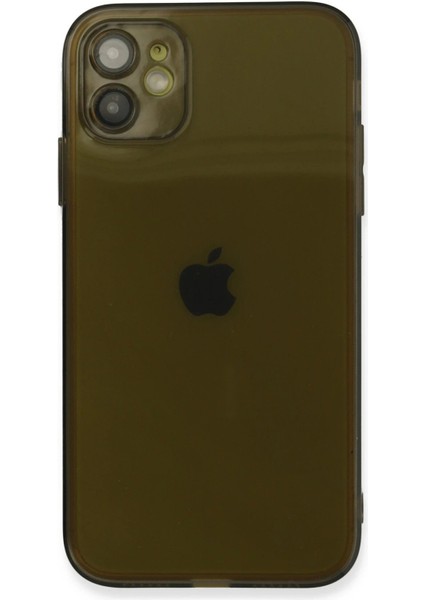 iPhone 12 Kılıf Fly Lens Silikon - SIYAH-(5796) - N575J555-M79575