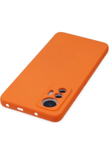 Xiaomi Mi 12 Lite Kılıf Nano Içi Kadife Silikon - TURUNCU-(5796) - N977J180-M02977 indirimleri