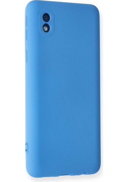 Samsung Galaxy A01 Core Kılıf Nano Içi Kadife Silikon - MAVI-(5796) - N168J190-M55168 fiyatları