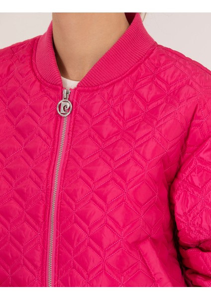 Kadın Fuşya Crop Top Mont 50263118-VR023