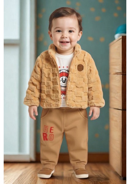 Hırkalı Üçlü Erkek Takım