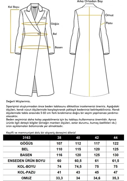Çıt Çıt Kapamalı Pat Detaylı Kısa Kaban A.KAHVE 3163