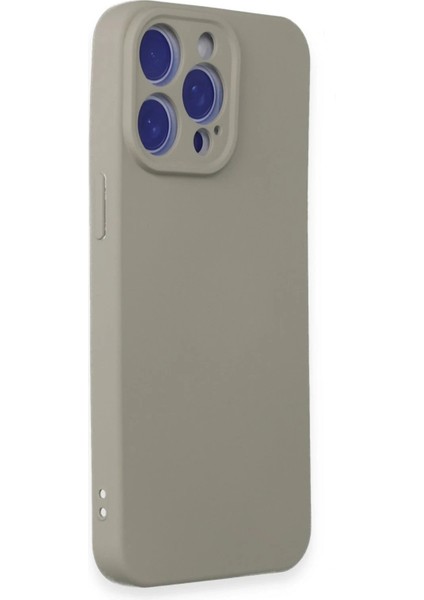 iPhone 15 Pro Max Kılıf Nano Içi Kadife Silikon - Titan GRI-(5796) - N563J763-M85563 fiyatları
