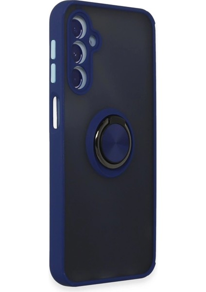 Samsung Galaxy M34 5g Kılıf Montreal Yüzüklü Silikon Kapak - LACIVERT-(5796) - N146J664-M51146 fiyatları