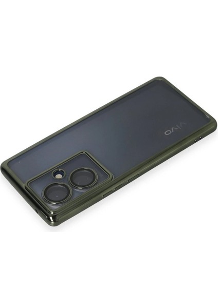 Vivo V29 Lite Kılıf Lensli Silikon - YEŞIL-(5796) - N884J045-M04884 modelleri