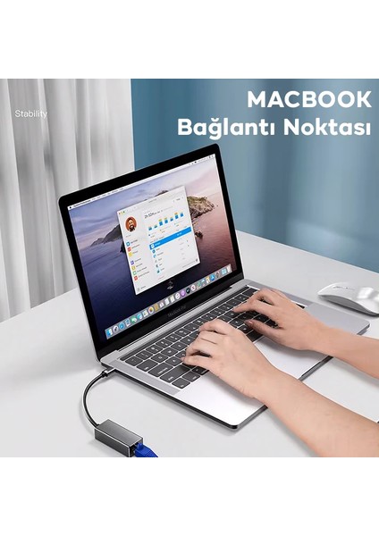 Ally Type-C To Rj 45 2.5 Gbps Ethernet KABLOSU-(5775) - N091J098-M79091 indirimleri