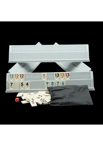 Plastik Istaka Melamin Taşlı Büyük Boy Okey