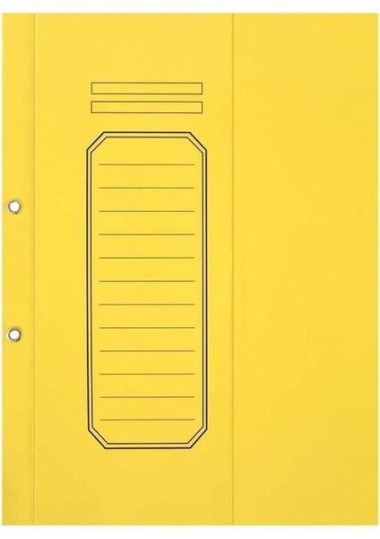 Yarım Kapak Dosya Lüks Sarı