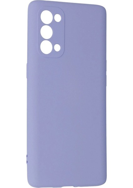 Oppo Reno 5 Pro Kılıf Nano Içi Kadife Silikon - LILA-(5796) - N860J882-M16860 fiyatları
