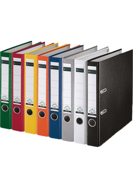 Büro Klasör Dar Plastik Kırmızı 1015T