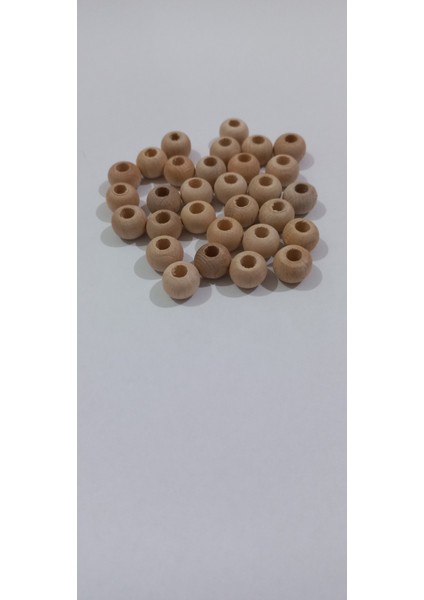 Ahşap Doğal Boncuk 50 Gr. 7 mm fiyatları